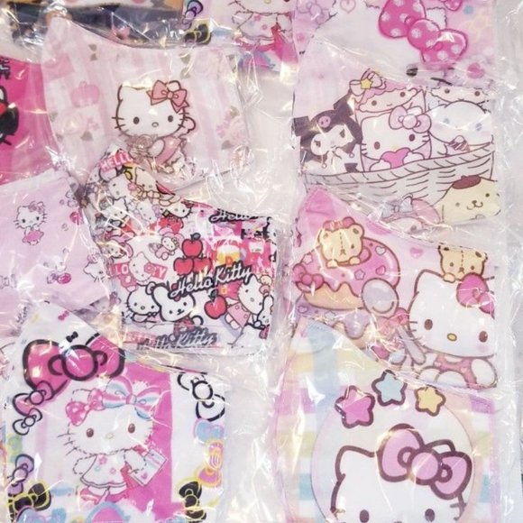 3x HANDMADE HK hello kitty sanrio FACE COVER MASK - Picture 9 of 13